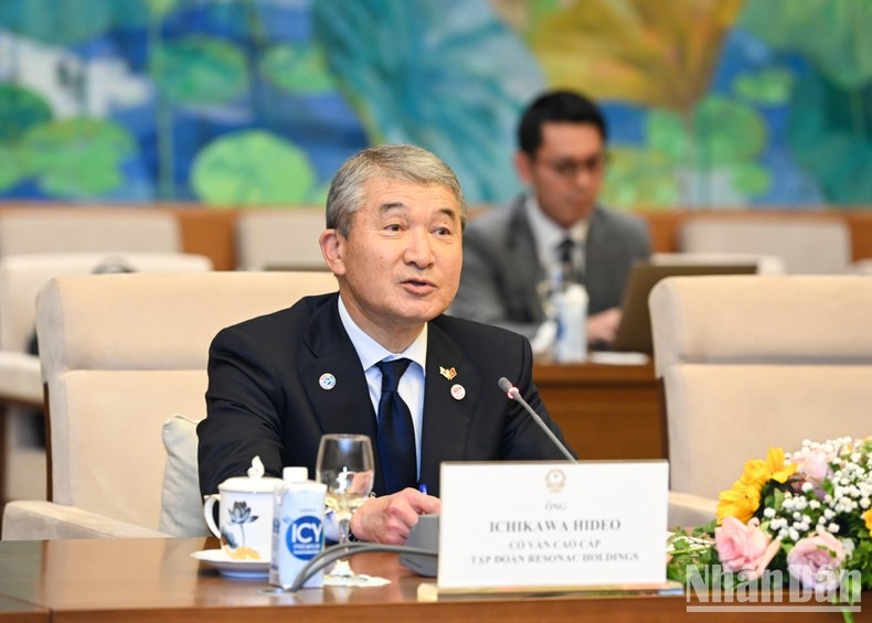 Ichikawa Hideo, asesor principal del grupo Resonac Holdings y copresidente del Comité Económico Japón-Vietnam.