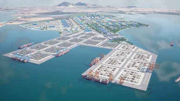 La planificación del puerto Cai Mep Ha. (Foto: unidad de consultoría del proyecto) La planificación del puerto Cai Mep Ha. (Foto: unidad de consultoría del proyecto)