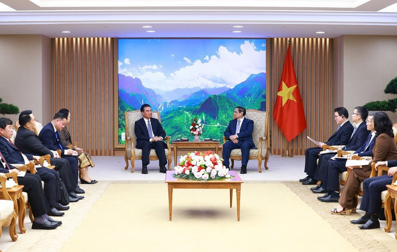 En el encuentro. (Foto: VNA) En el encuentro. (Foto: VNA)