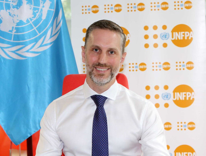 Matt Jackson, representante jefe del Fondo de Población de las Naciones Unidas (FPNU) en Vietnam. (Fuente: VNA) Matt Jackson, representante jefe del Fondo de Población de las Naciones Unidas (FPNU) en Vietnam. (Fuente: VNA)