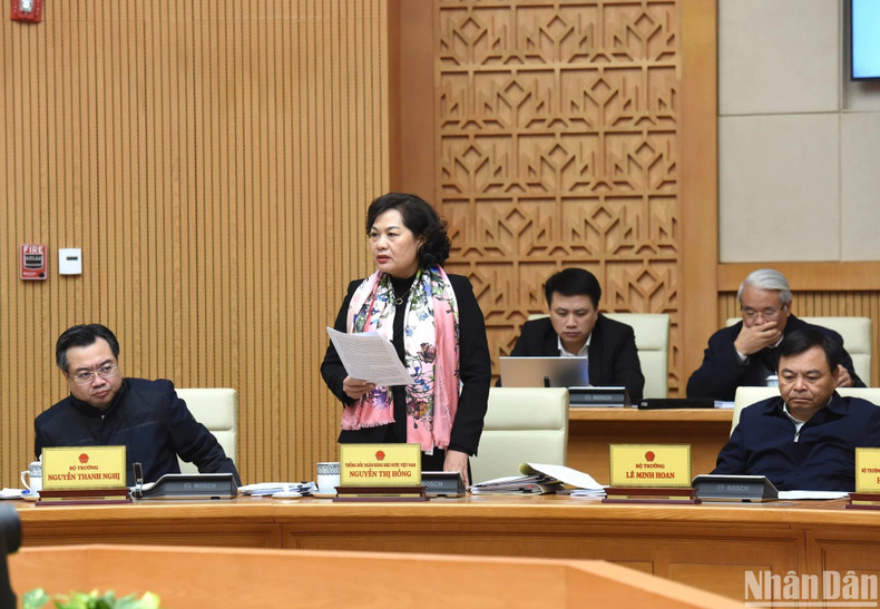 La gobernadora del Banco Estatal de Vietnam, Nguyen Thi Hong. La gobernadora del Banco Estatal de Vietnam, Nguyen Thi Hong.