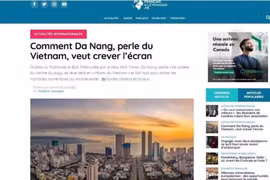 Artículo publicado en la revista Journal des Français à l'étranger (Foto: VNA)