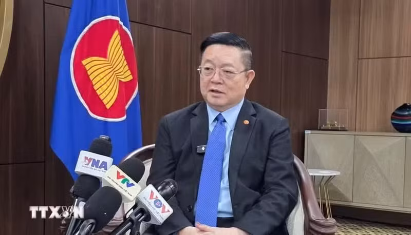 El secretario general del bloque, Kao Kim Hourn (Foto: VNA)