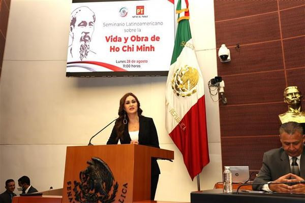 La senadora mexicana Geovanna del Carmen Bañuelos de la Torre.