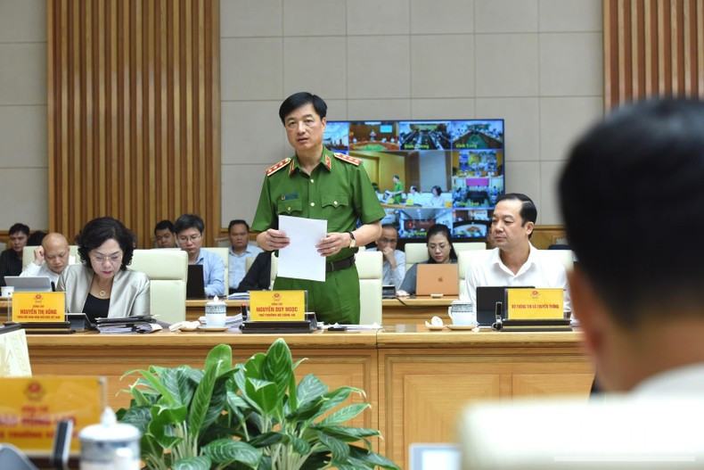 Interviene Nguyen Duy Ngoc, viceministro de Seguridad Pública.