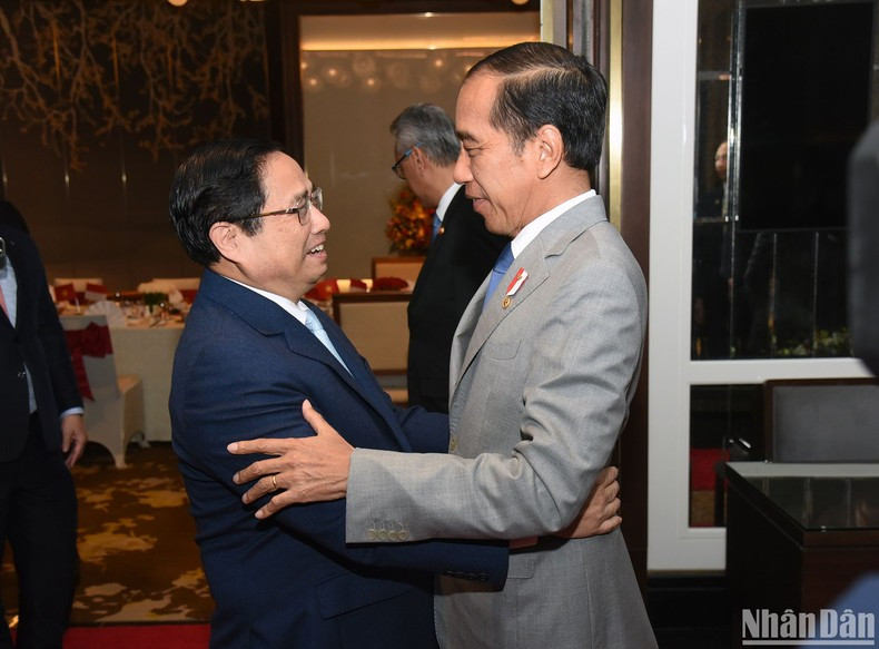 Antes del diálogo, ambos dirigentes sostienen un desayuno de trabajo.