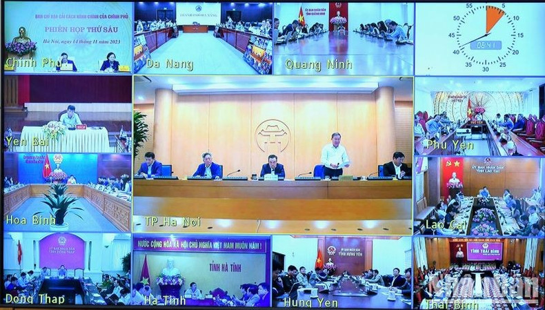 La reunión se celebra en línea en la sede del Gobierno, con conexiones a 63 provincias y ciudades. La reunión se celebra en línea en la sede del Gobierno, con conexiones a 63 provincias y ciudades.