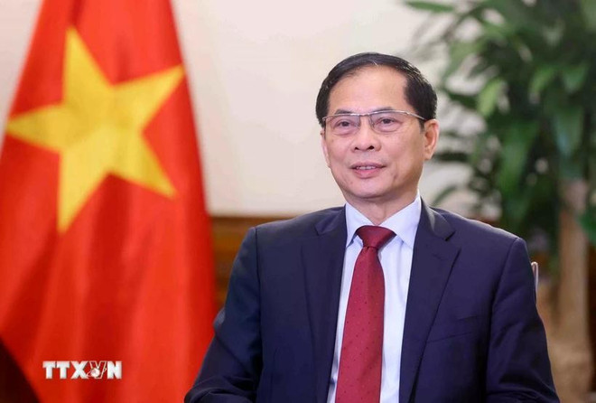 El viceprimer ministro y canciller de Vietnam, Bui Thanh Son. (Foto: VNA) El viceprimer ministro y canciller de Vietnam, Bui Thanh Son. (Foto: VNA)