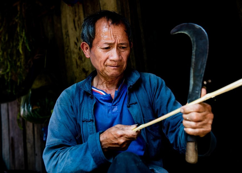 Se deben realizar pasos para hacer una Quay Tau (cesta).