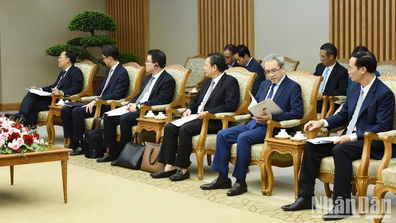 Delegados vietnamitas.