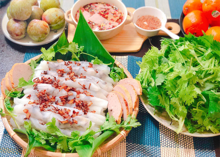 Bánh cuốn de Vietnam (Fotografía: vietnamtourism.gov.vn) Bánh cuốn de Vietnam (Fotografía: vietnamtourism.gov.vn)