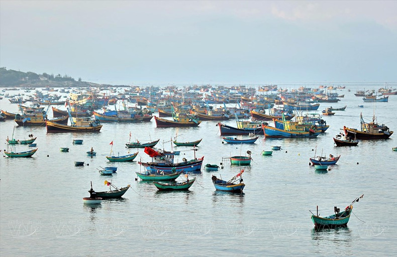 La belleza de un pueblo de pescadores en Mui Ne. (Foto: Hoang Ha/Revista Vietnam)