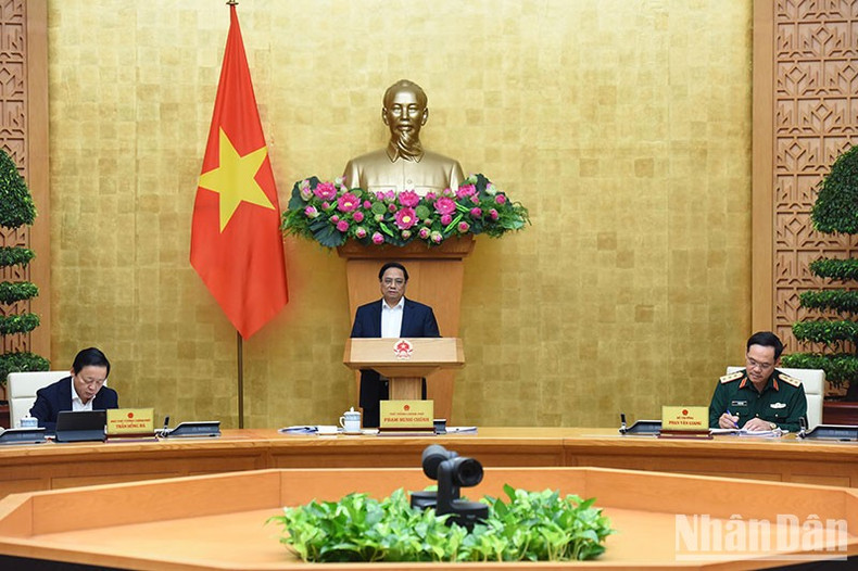 Minh Chinh en el evento.