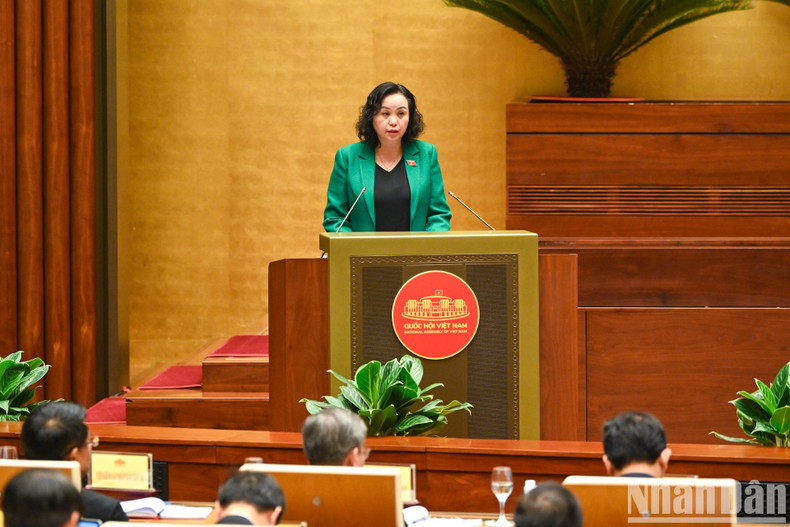 Cao Thi Xuan, vicepresidenta del Consejo de Nacionalidades de la Asamblea Nacional. Cao Thi Xuan, vicepresidenta del Consejo de Nacionalidades de la Asamblea Nacional.