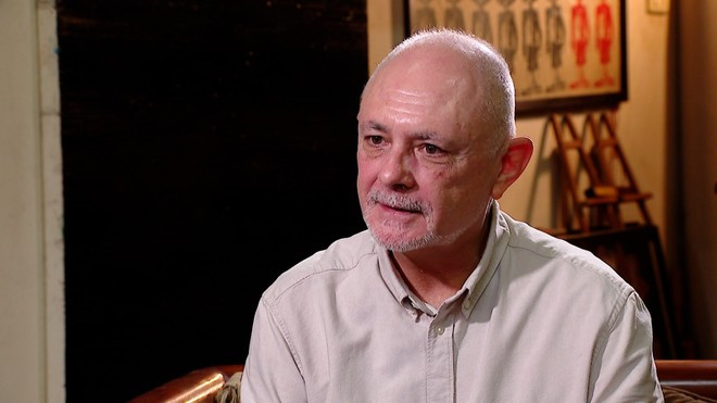 El pintor George Burchett (Foto: VNA)