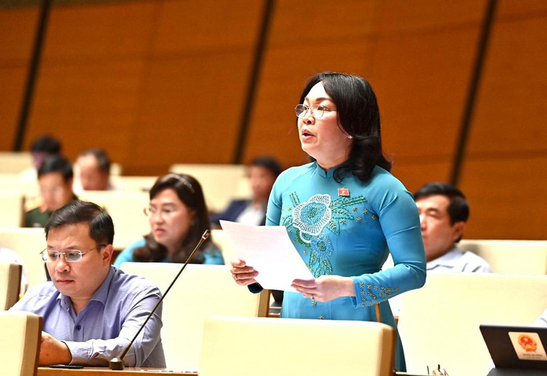 En el evento, los parlamentarios expresan sus opiniones al respecto.