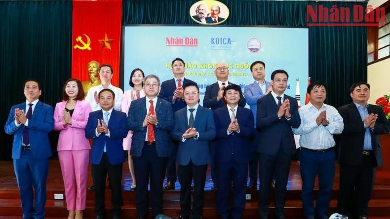 Los delegados asistentes al evento.