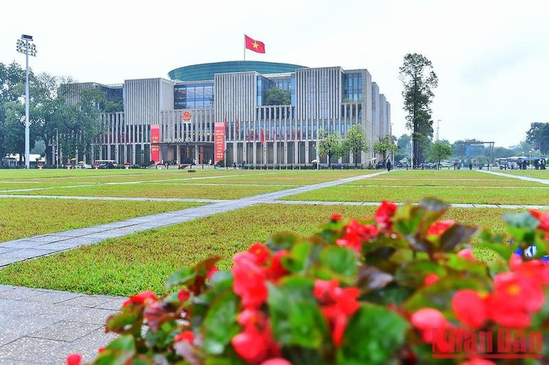La Casa de la Asamblea Nacional donde tiene lugar el cuarto período de sesiones del Parlamento. La Casa de la Asamblea Nacional donde tiene lugar el cuarto período de sesiones del Parlamento.