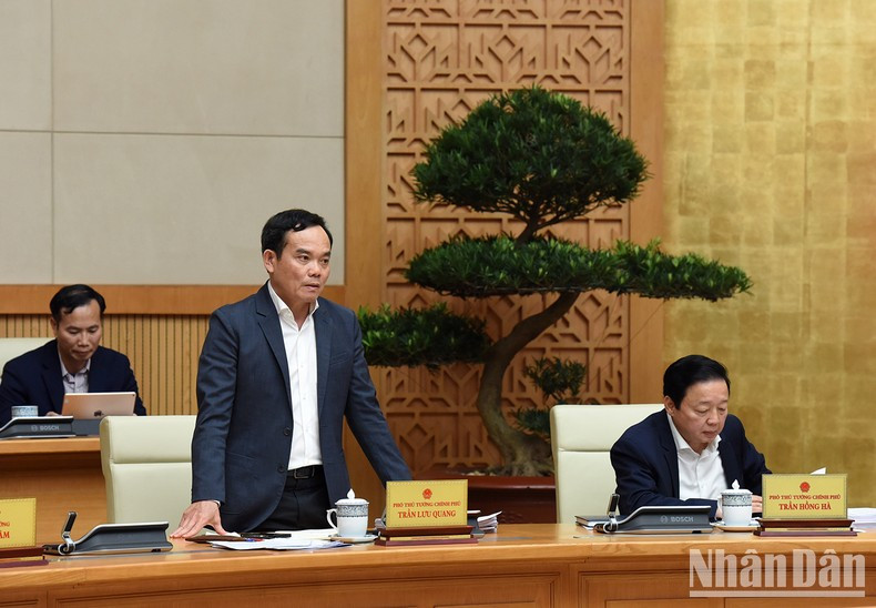 El viceprimer ministro Tran Luu Quang en el evento.