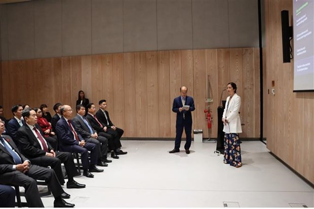 En la sede del grupo EDP Renovables.