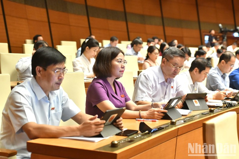 Delegados en el evento.