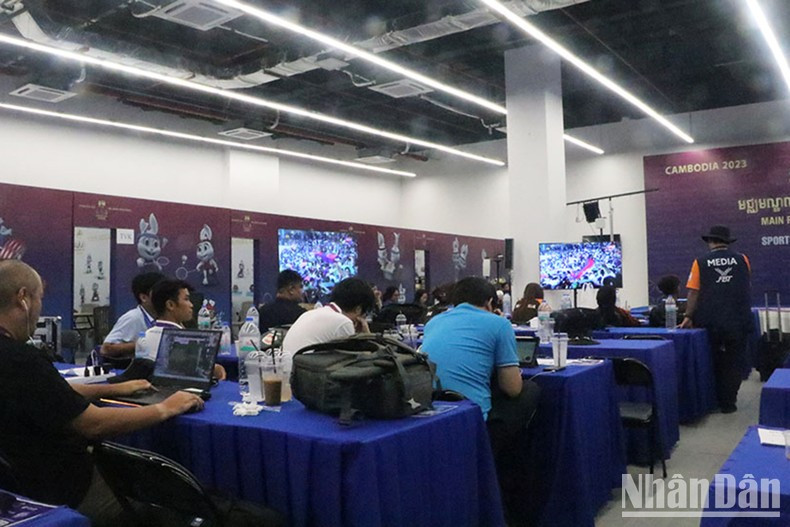 Centro de Prensa de los Asean Para Games 12. Centro de Prensa de los Asean Para Games 12.