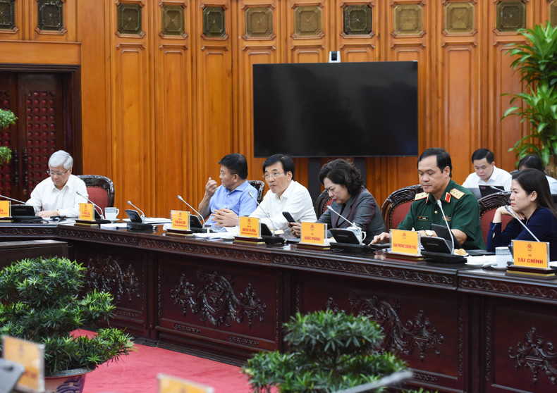 Delegados en la reunión.