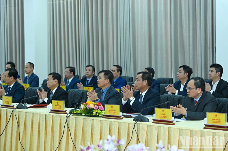 Los delegados asistentes al evento.