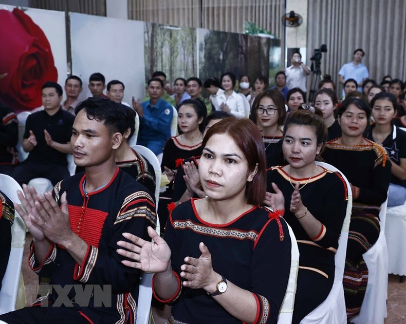 Trabajadores asistentes al evento. Trabajadores asistentes al evento.