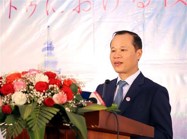 Mai Son, vicepresidente del Comité Popular de Bac Giang, habla en el evento. Mai Son, vicepresidente del Comité Popular de Bac Giang, habla en el evento.