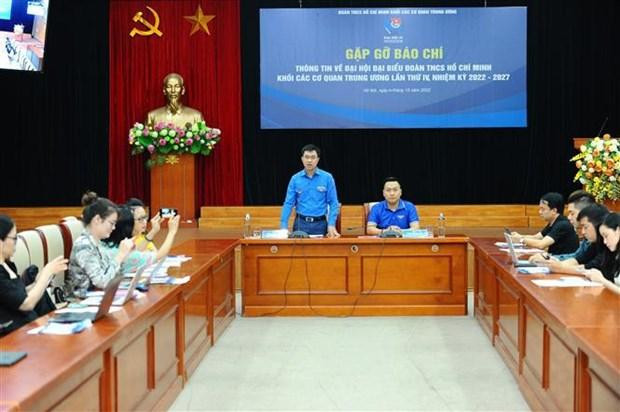 El secretario del Comité de laUnión de la Juventud Comunista Ho Chi Minh del Bloque de Agencias Centrales, Bui Hoang Tung. (Foto: VNA) El secretario del Comité de laUnión de la Juventud Comunista Ho Chi Minh del Bloque de Agencias Centrales, Bui Hoang Tung. (Foto: VNA)