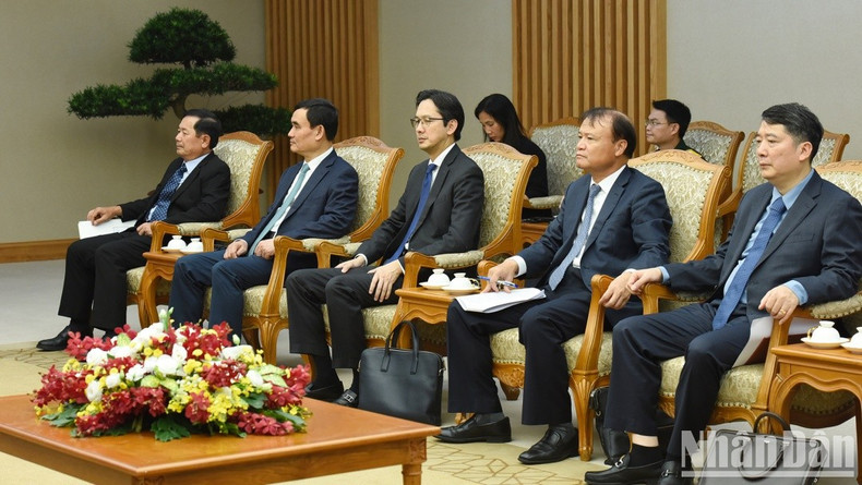 Delegados vietnamitas.