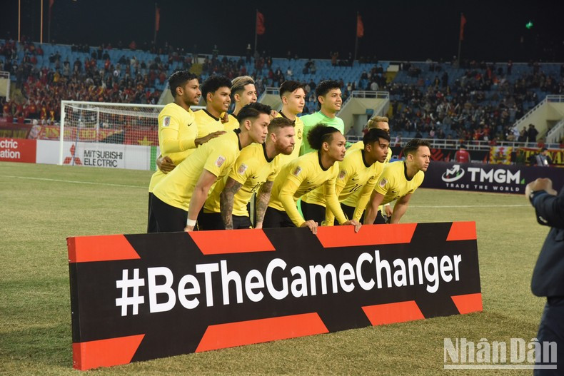 Los jugadores de Malasia.