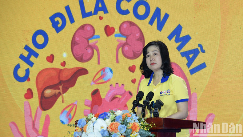 Habla la ministra de Salud Pública, Dao Hong Lan.