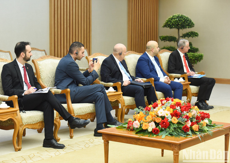 Miembros de la delegación israelí.