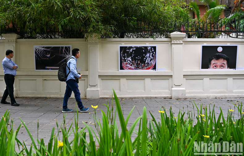 La muestra durará hasta el 24 de junio en la Embajada de Francia, en el número 57 de la calle Tran Hung Dao, Hanói.