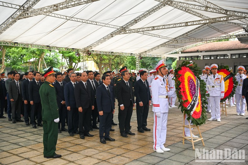 La delegación de Thai Binh