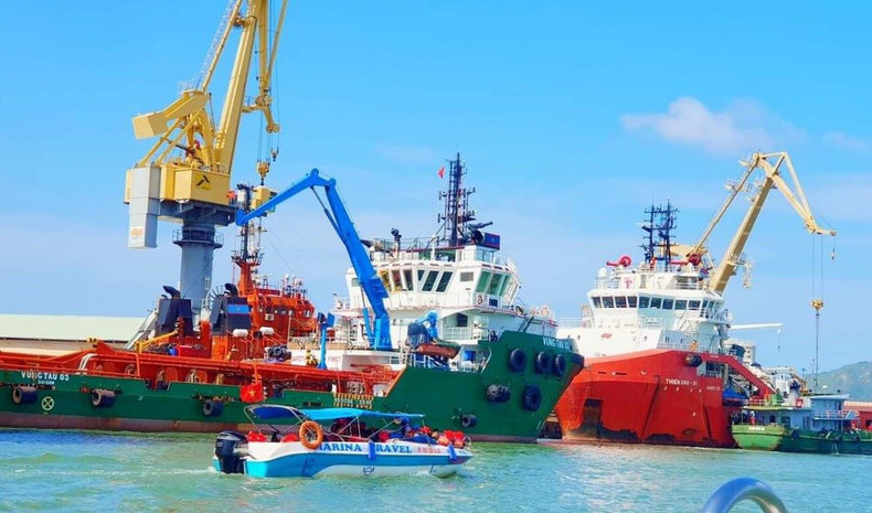 El clúster portuario de Cai Mep-Thi Vai, el más grande del país. El clúster portuario de Cai Mep-Thi Vai, el más grande del país.