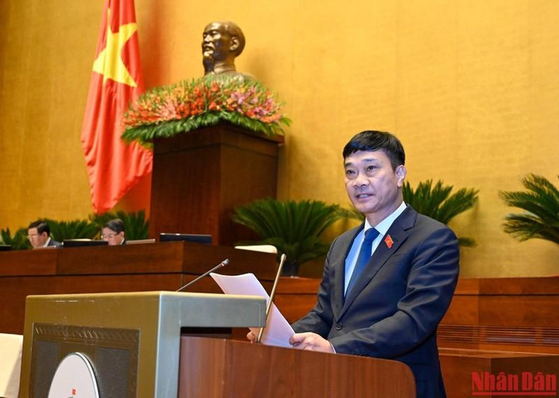 El jefe del Comité de Asuntos Económicos del Parlamento, Vu Hong Thanh.