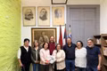 La embajadora de Vietnam en Argentina concurrente en Uruguay, Ngo Minh Nguyet, se reúne con representantes del Partido Comunista de Uruguay. (Foto: VNA)