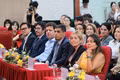 Representantes de las misiones diplomáticas de los países hispanohablantes en Hanói asisten al evento. (Foto: organizadores).