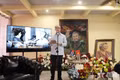 El embajador de Cuba en Vietnam, Rogelio Polanco Fuentes, habla en la cita. (Foto: qdnd.vn)