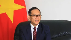 El embajador vietnamita en Argelia, concurrente en Senegal, Tran Quoc Khanh. (Foto: VNA)