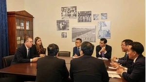 Panorama de la reunión. (Foto: VNA)