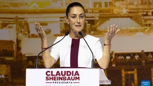 La presidenta de México, Claudia Sheinbaum. (Foto: Xinhua)