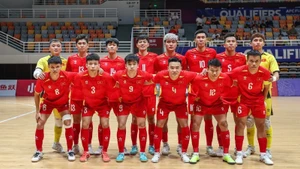 La selección vietnamita de futsal masculino. (Foto: Federación de Fútbol de Vietnam)