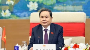 El presidente de la Asamblea Nacional de Vietnam, Tran Thanh Man. (Foto: VNA)