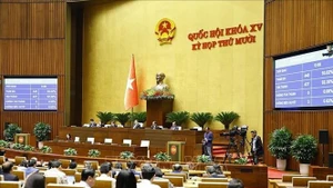 En la reunión. (Foto: VNA)