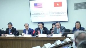 Representantes vietnamitas en el evento. (Foto: VNA)