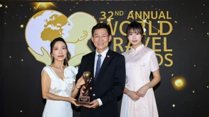 Vietjet recibe el premio "La aerolínea líder de Asia en experiencia del cliente" de los WTA. (Foto: VGP)
